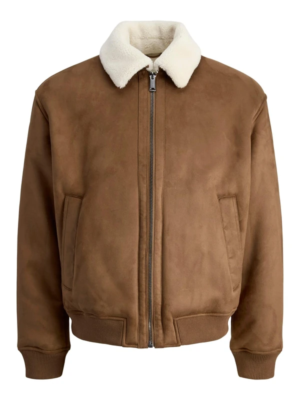 JACK & JONES Men's Jprccluke Bomber Jacket Sn, Toffee, L, Toffee, L