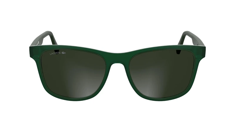 Lacoste L6054S 301 TRANSPARENT GREEN 55/18/145 MALE Sunglasses