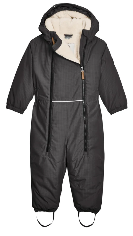 first instinct by killtec FIOW 59 MNS ONPC 43376-000 Children's Functional Overalls with Hood Dark Stone 110/116