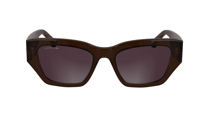 Lacoste L6053S 210 Dark Brown Women's Sunglasses 52/19/140