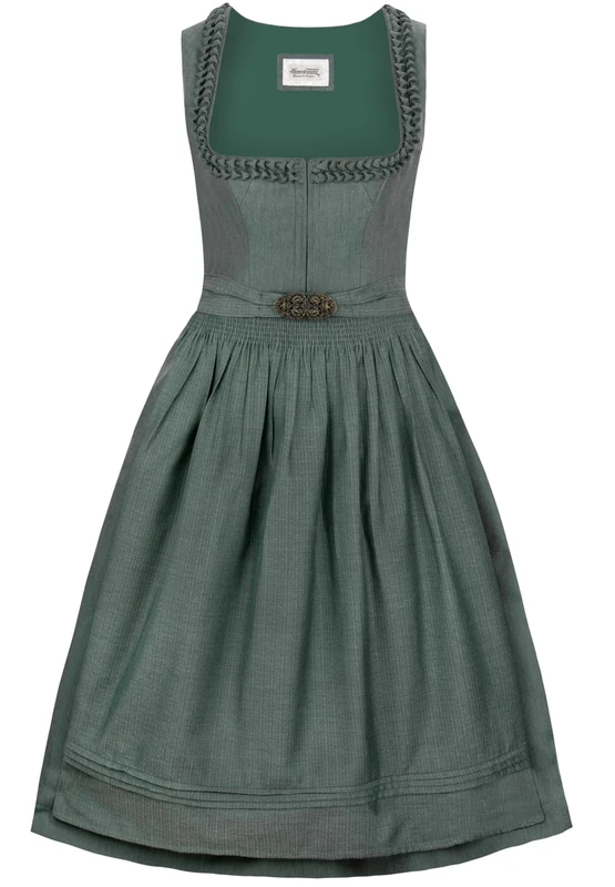 Heimatgwand Women's Dirndl Moana Special Occasion Dress, Green, 12