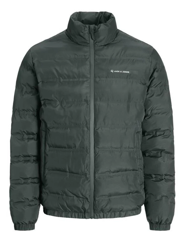 JACK & JONES Men's Jjalpes Heat Quilted Puffer Jacket Aw25, Laurel Wreath, L