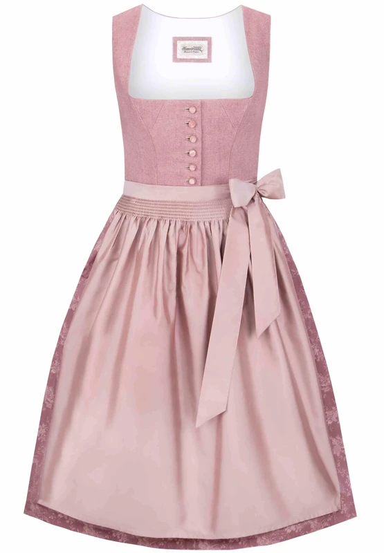 Heimatgwand Dirndl Carlotta, Antique Pink, 18