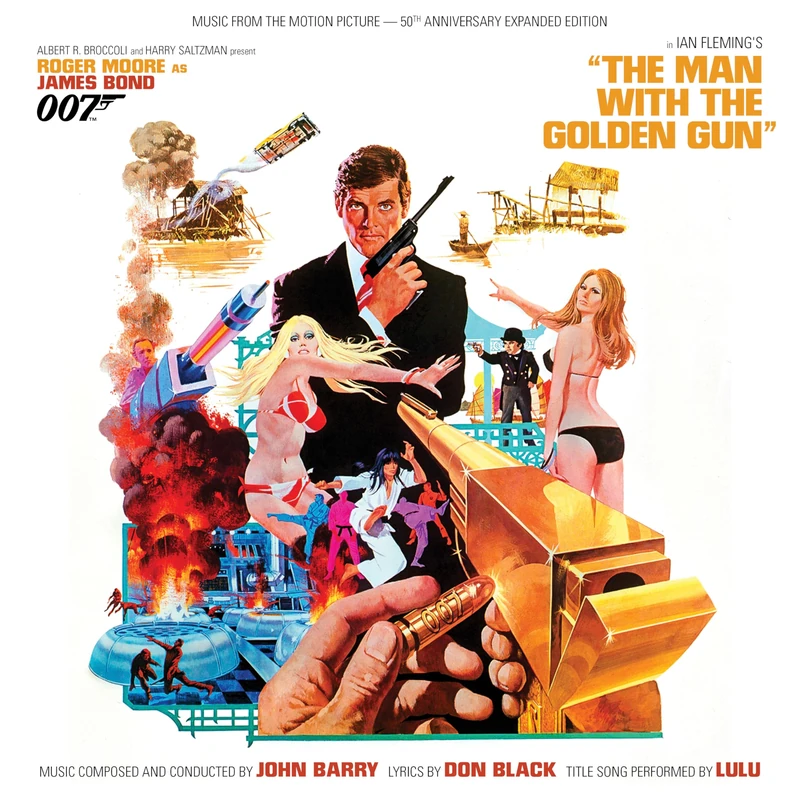 John Barry – 007: The Man with the Golden Gun (1974) Complete Score 2CDs / 50th Anniversary Limited Edition / Newly Remastered / Title Song by Lulu & Don Black