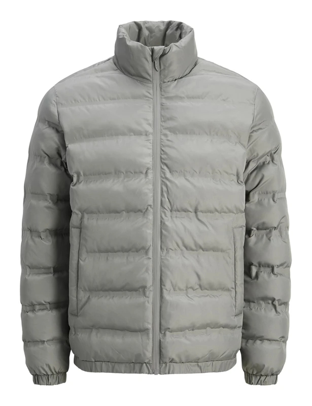 JACK & JONES Men's Jcofusion Heat Quilted Puffer Jacket Sn, City Skyline, M
