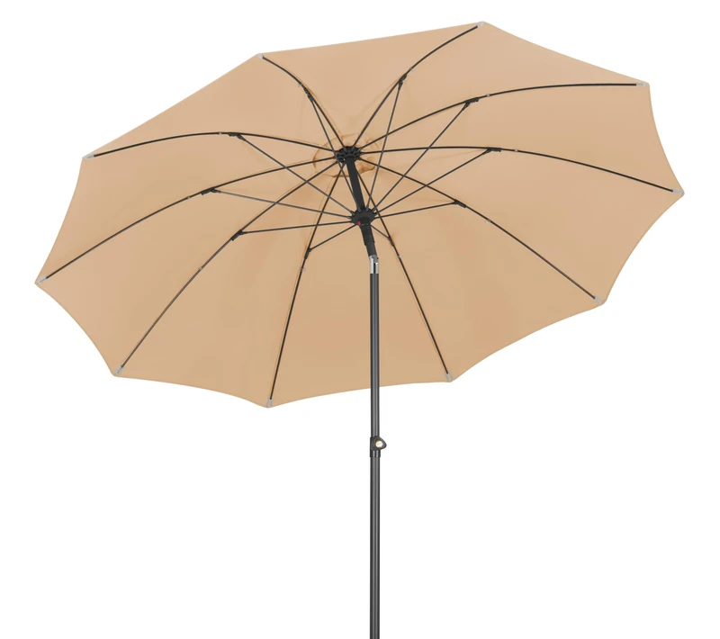 Schneider Tarifa parasol, approx. 270 cm diameter, apricot - Image 1