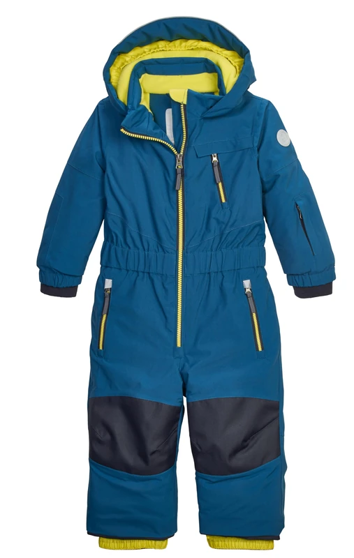 first instinct by killtec FISW 46 MNS ONPC 43399-000 Children's Ski Overall with Hood Petrol Blue 122/128