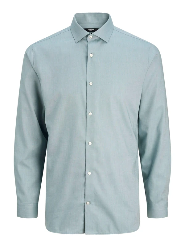 JACK & JONES Men's Jprblaparker Shirt L/S Noos, Goblin Blue, L