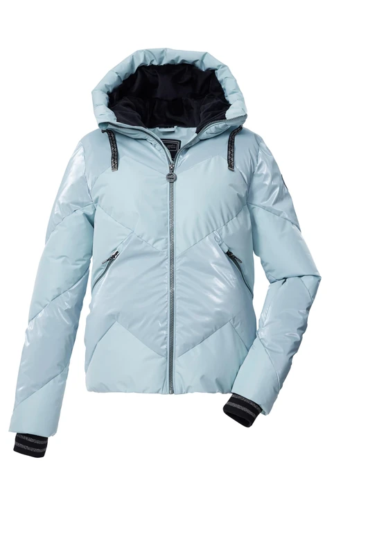Killtec KSW 113 WMN Women's Quilted Ski Jacket - Light Ice Blue