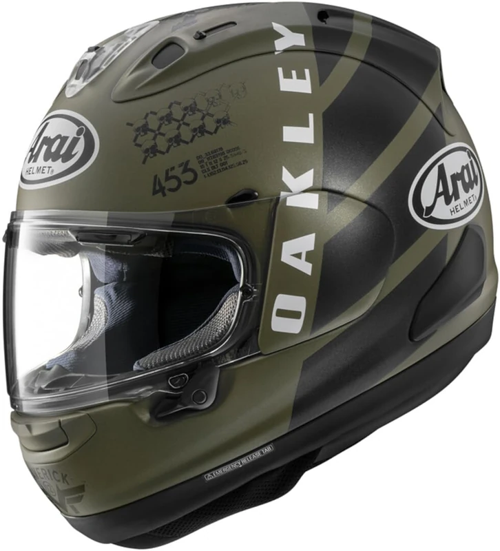 ARAI RX-7V EVO MVK OAKLEY M MOTORCYCLE HELMET
