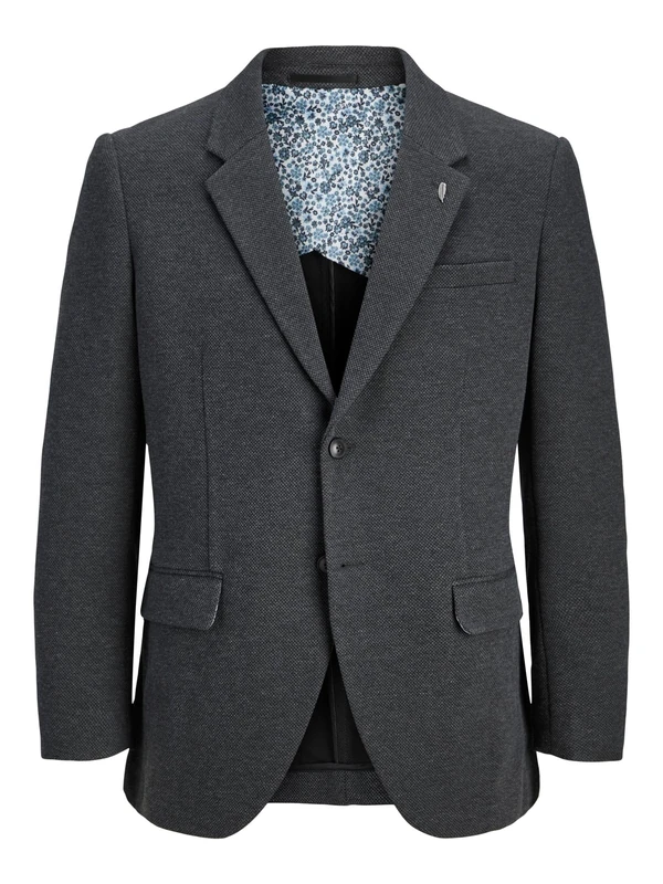 JACK & JONES Jprmartin Leeds Jersey Blazer Hr02 Sn, Dark Grey, 40