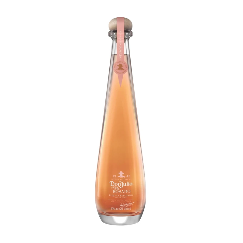 Don Julio Rosado Tequila | 40% vol | 70cl | Sweet Fruity Notes & Caramel | Light & Smooth Finish | Finished in Ruby Port Cask | Enjoy on the Rocks or in Cocktails | Ideal Valentine's Day Gift