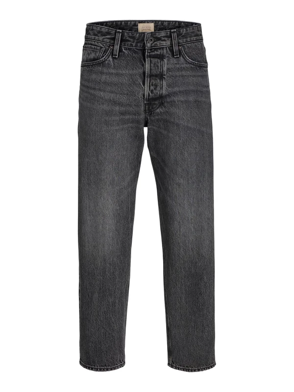 JACK & JONES Jjieddie Jjcooper Am 168 Noos, Black Denim, 32 W/30 L - Image 1