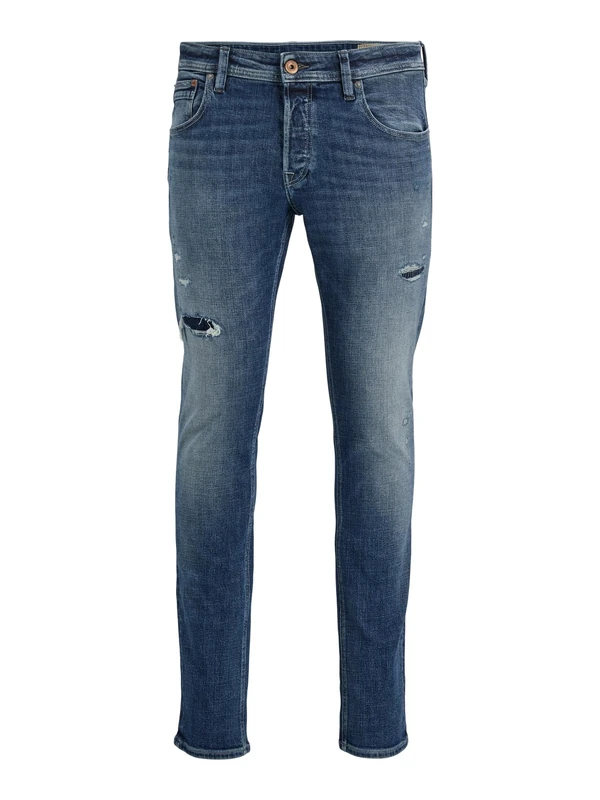 JACK & JONES Jjiglenn Jjcole Ge 972 Sn, Blue Denim, 32 W/36 L - Image 1