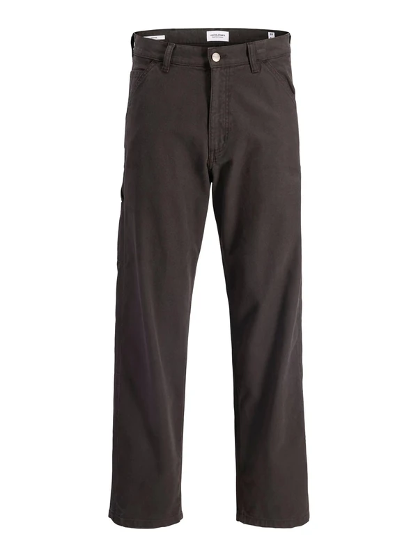 JACK & JONES Men's Jpsteddie Carpenter Pants Noos, Black Bean, 29 W/32 L