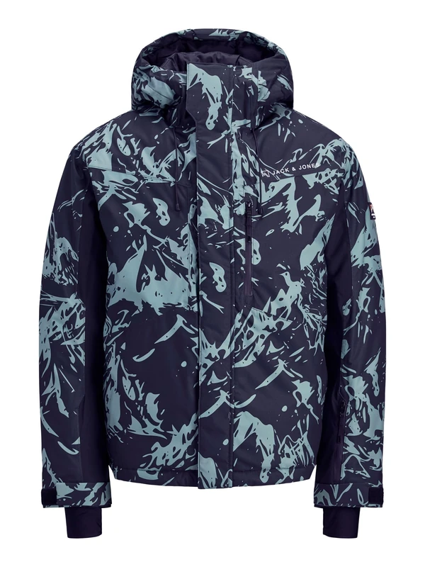 JACK & JONES Male Shell Jacket SKI AW25, Mineral Blue, XXL