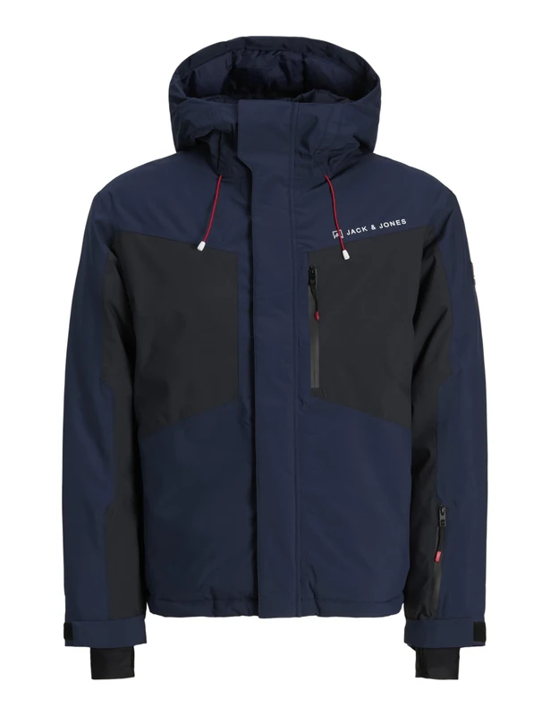 JACK & JONES Men's Jjalpes Ski Jacket Aw25, Navy Blazer, XL, Blazer navy, x_l - Image 1