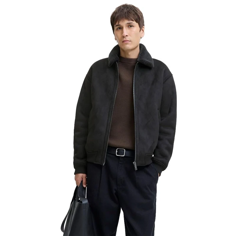 JACK & JONES Men's Jprccluke Bomber Jacket Sn, Black, XX_L, black, xx_l