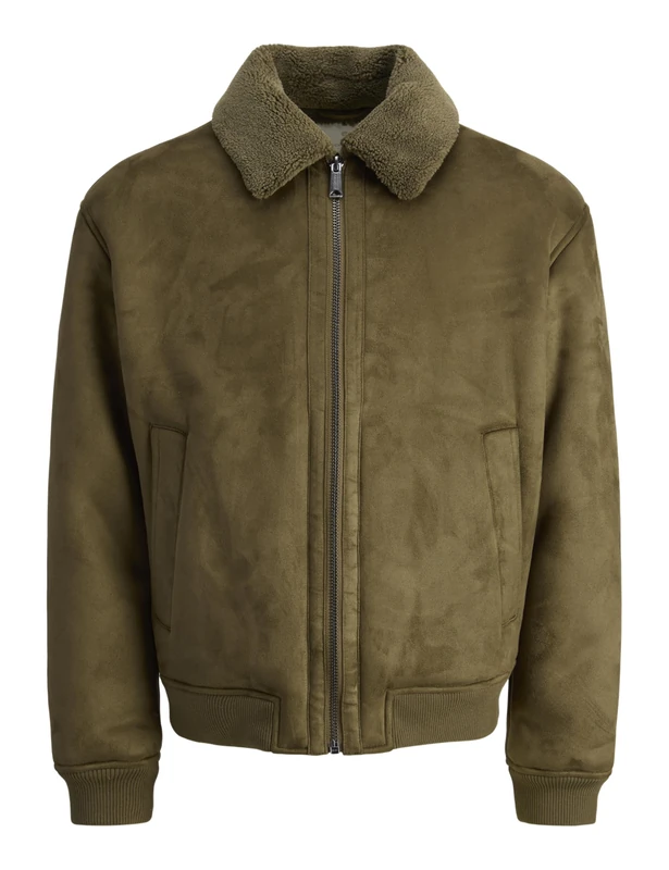 JACK & JONES Men's Jprccluke Bomber Jacket Sn, Beech, S