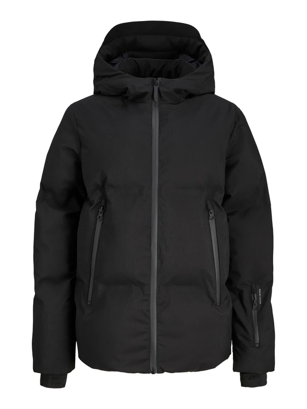 JACK & JONES Junior Jcofusion Technical Puffer Jacket Jnr, Black, Numeric_164, black, numeric_164