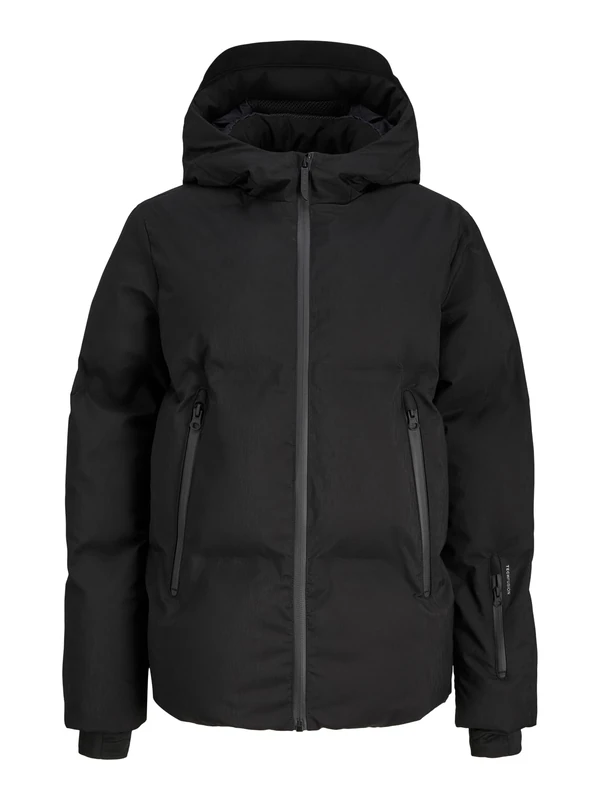 JACK & JONES Junior Jcofusion Technical Puffer Jacket Jnr, Black, Numeric_176, black, numeric_176