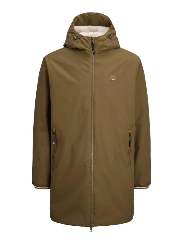 JACK & JONES Men's Jprblualves Parka, Beech, S