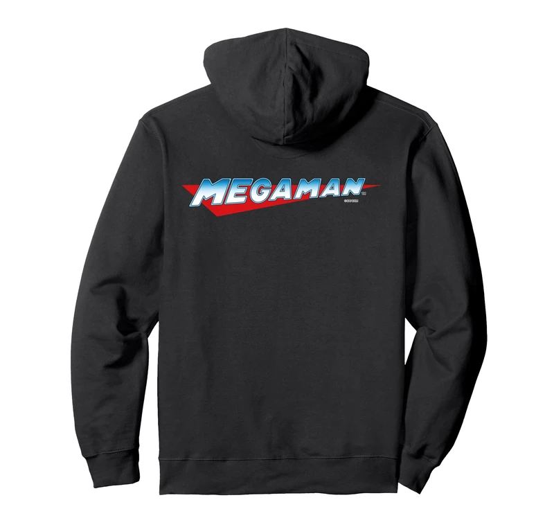 MEGA MAN Logo Pullover Hoodie