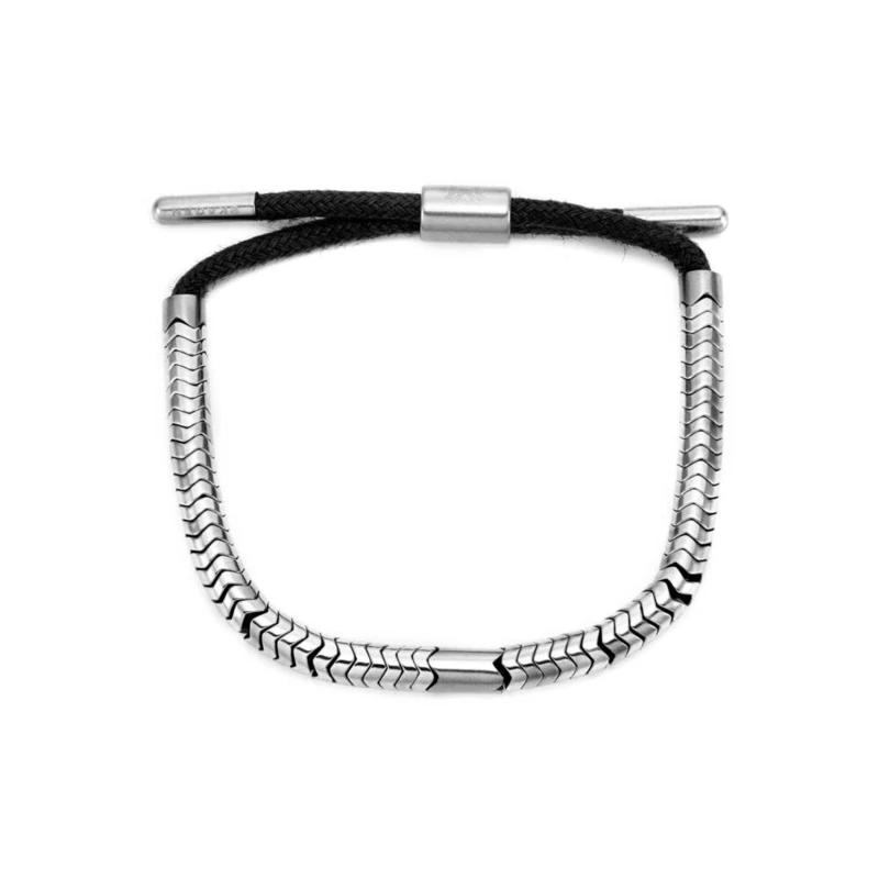 Skagen Men's Stainless Steel, leather or Beaded with slider closure bracelet