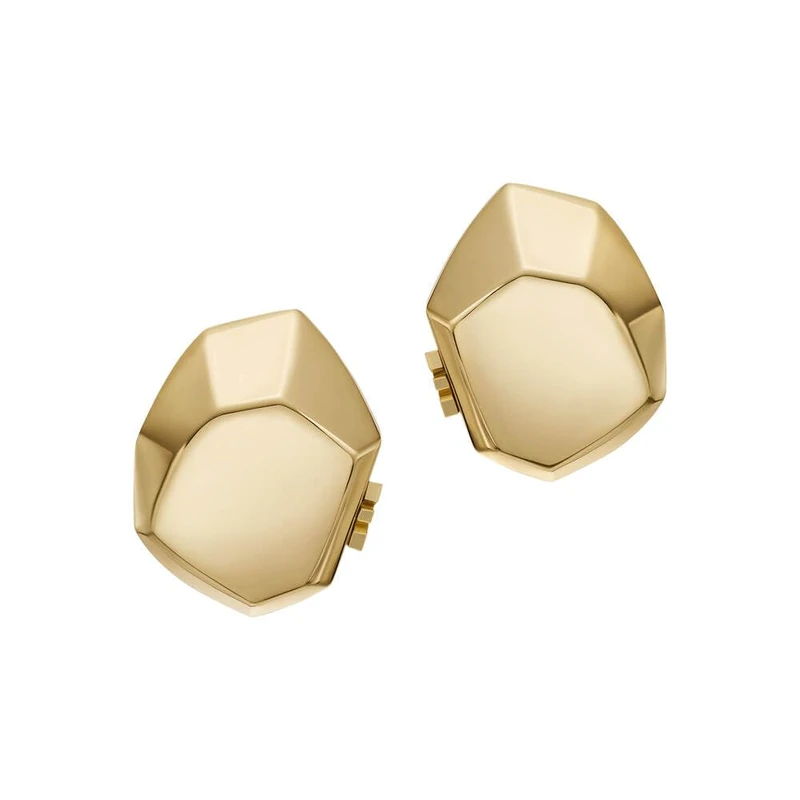 Emporio Armani Women's Brass Post Closure Earrings