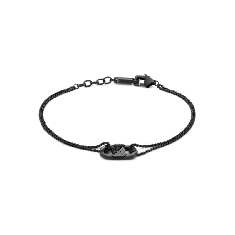 Emporio Armani Men's Stainless Steel or beaded with lobster clasp closure bracelet
