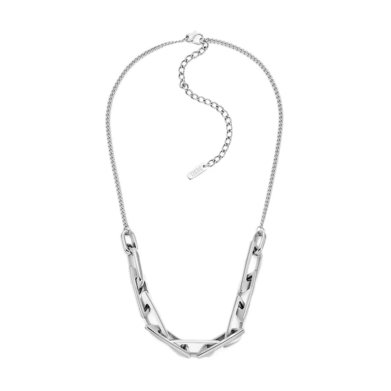 Diesel Men's Stainless Steel with lobster clasp closure Chain necklace