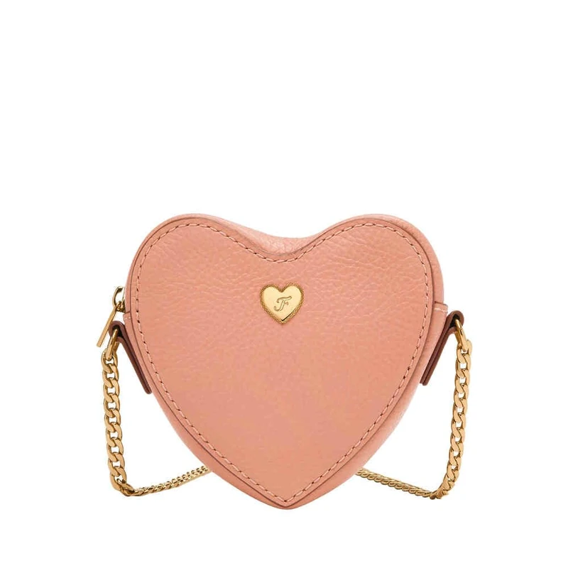 Fossil Women's Vday Bi-Fold Wallet, Pink, Small