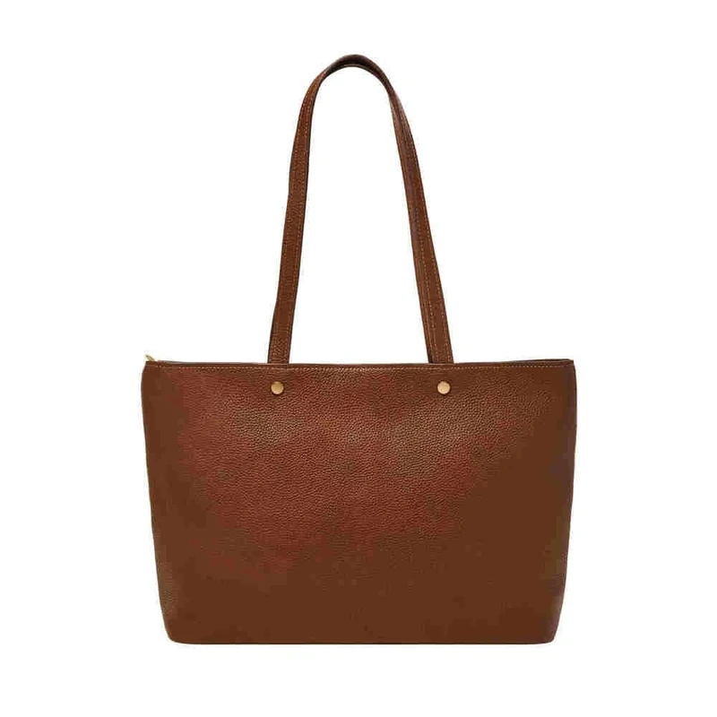 FOSSIL Women's Jessie Tote, Maroon, 40.64Lcm x12.7Wcm x24.13H cm
