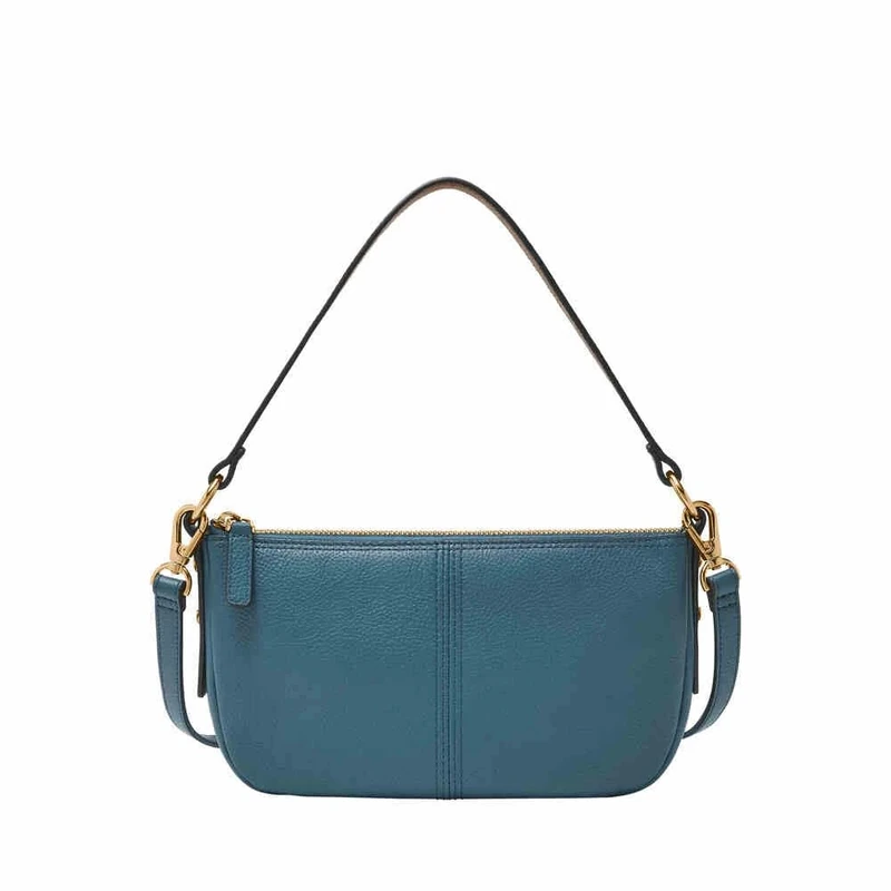 Fossil Women's Jolie Crossbody Bag, Light Blue, 21.59L x6.35Wcm x11.43 H cm