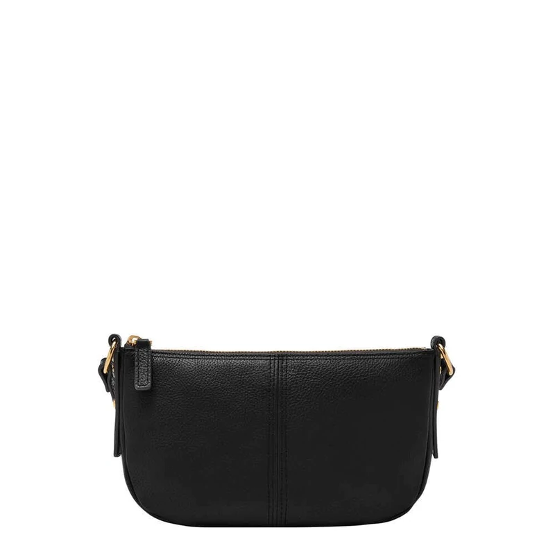 FOSSIL Women's Jolie Crossbody Bag, Charcoal Black, 21.59Lcm x 6.35W x 11.43H cm