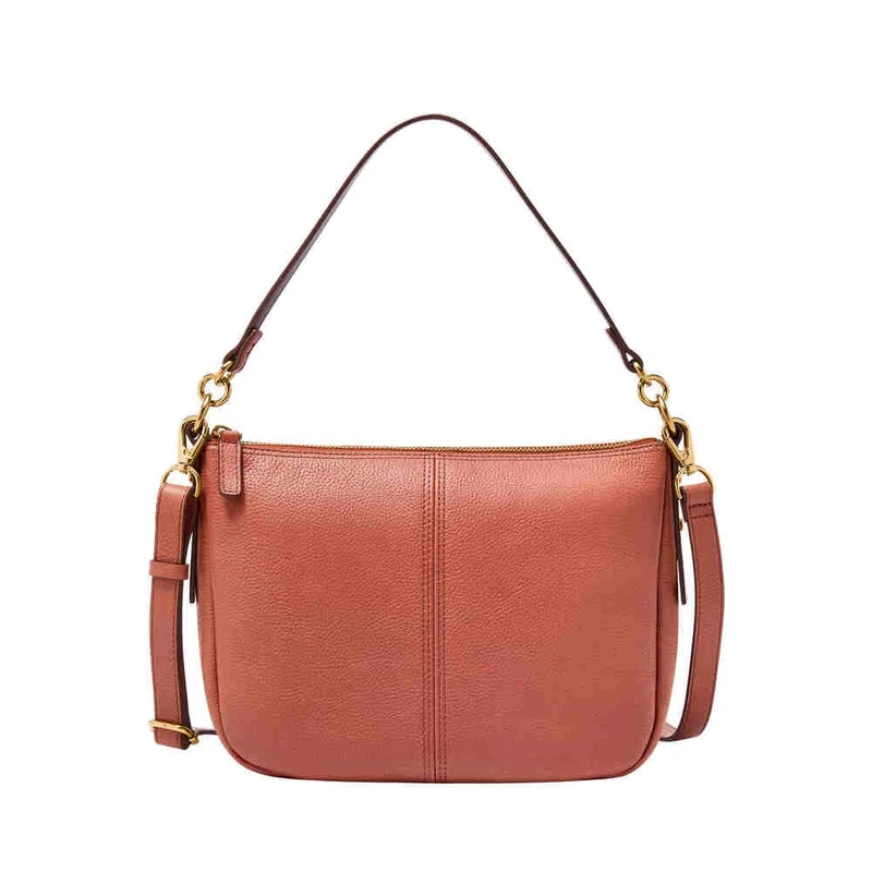 Fossil Jolie Red Leather Crossbody bag for Women