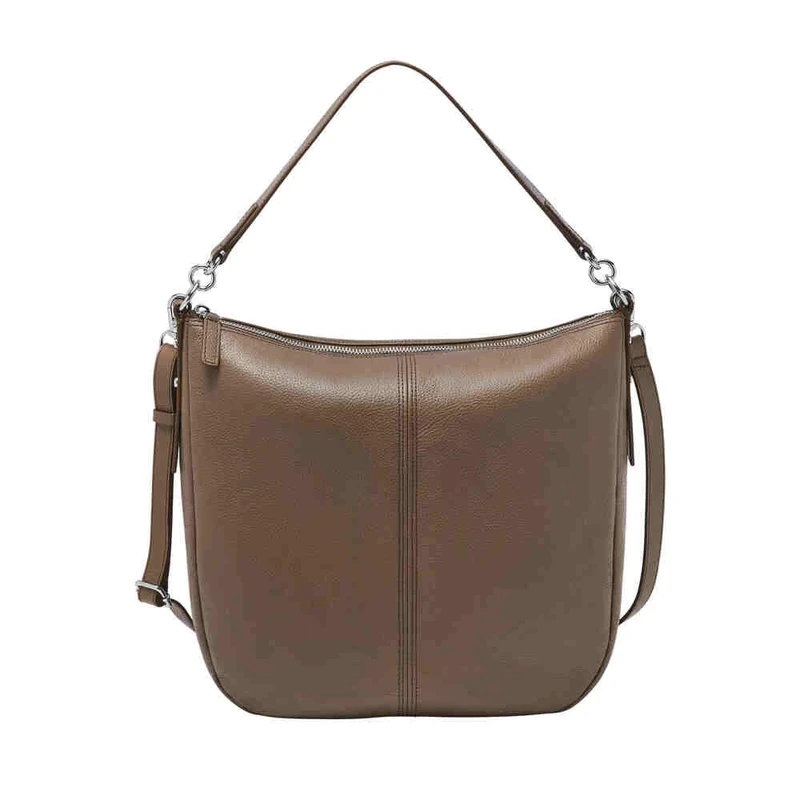 Fossil Women's Jolie Hobo Bag, Warm Tan, 30.48L x12.7W x33.02 H cm