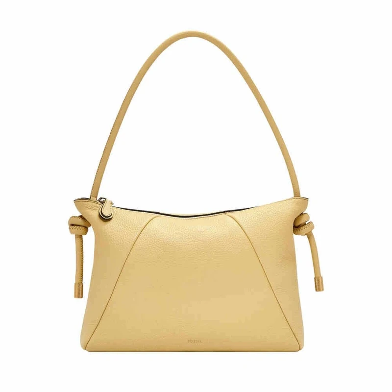 FOSSIL Women's Willa Shoulder Bag, Light Yellow, 30.48L x8.89Wcm x22.86 H cm