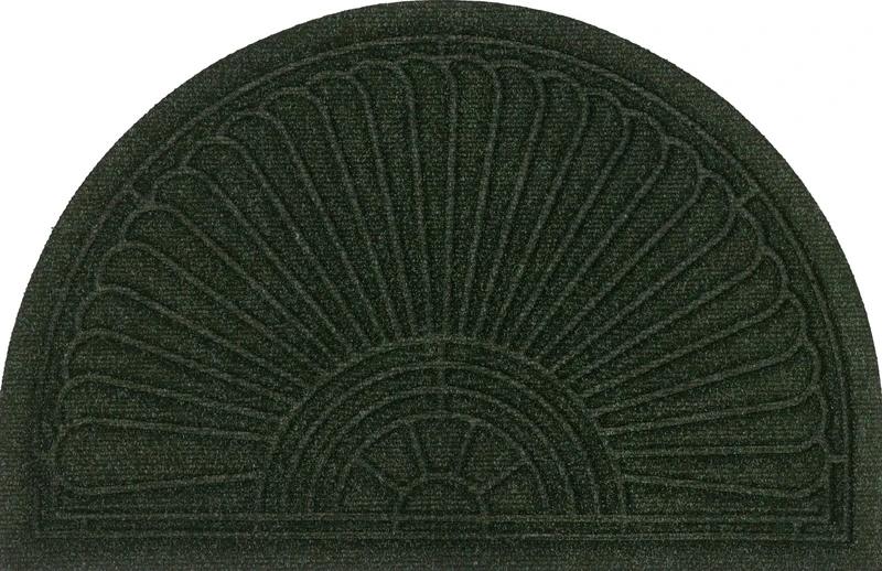 DUNE Halfmoon Midnight Green 55 x 85 cm, Washable for Indoor and Outdoor Use