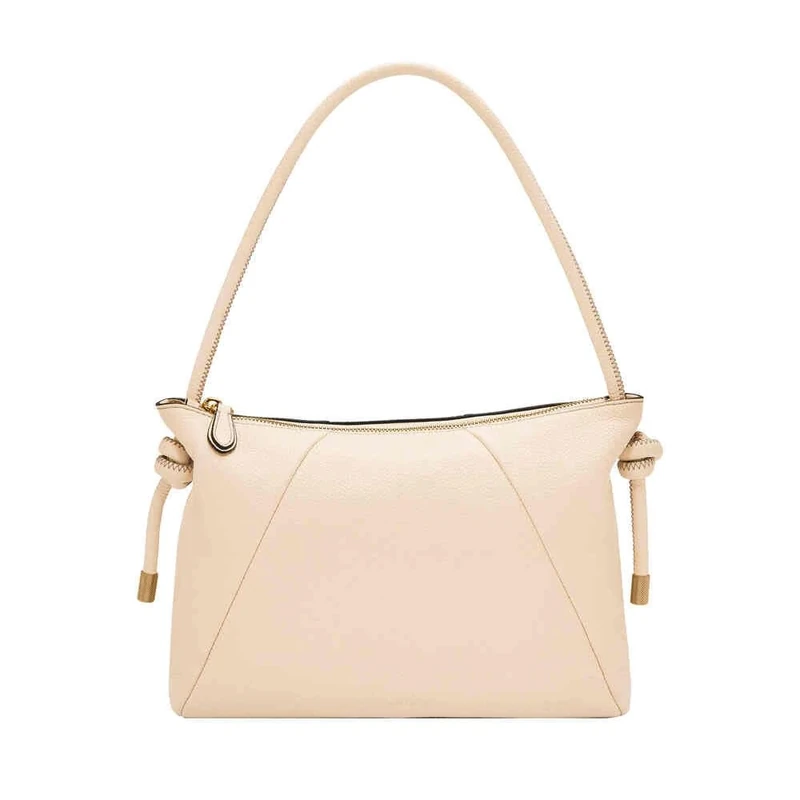 FOSSIL Women's Willa Shoulder Bag, Cream, 30.48L x8.89Wcm x22.86 H cm