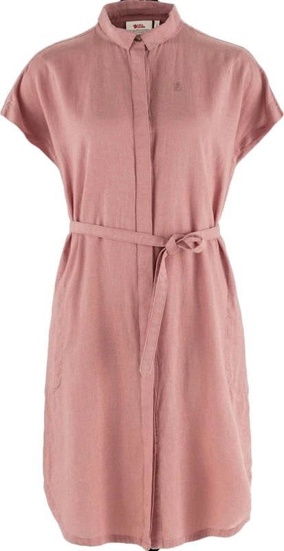 FJALLRAVEN Women's Övik Hemp Dress W, Dusty Rose, S