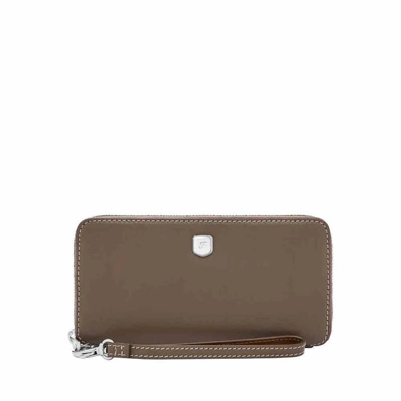 Fossil Women's Lennox Clutch, Mocha Brown, 19.68 cm L x 1.91 cm W x 10.16 cm H