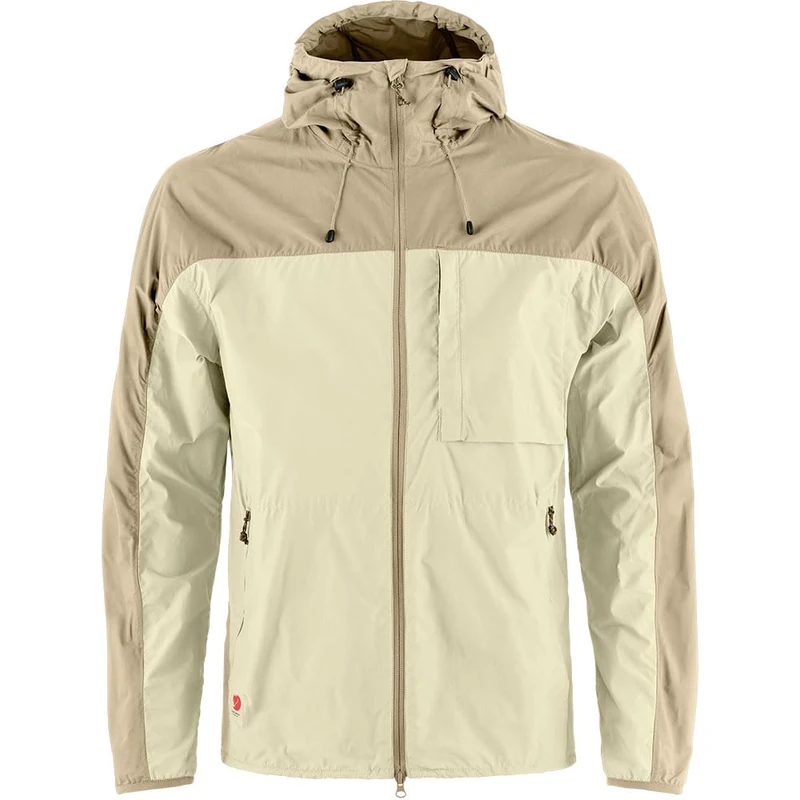 FJALLRAVEN 82606-113-118 High Coast Wind Jacket M Jacket Men's Chalk White-Fossil Size M