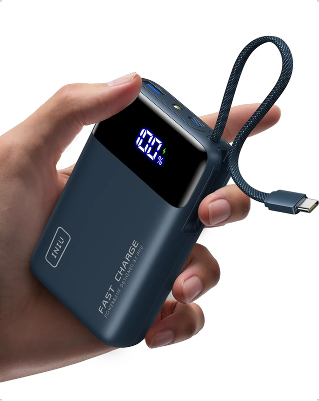 INIU 45W Fast Charging Power Bank, 20000mAh Small Travel Portable Charger