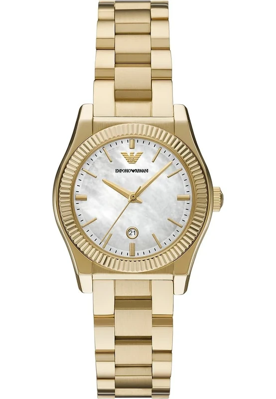 Emporio Armani Women's Analog Quartz Watch with Stainless Steel Strap AR11657