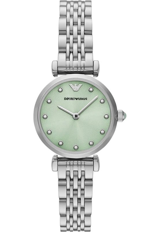 Emporio Armani Women's Analog Quartz Watch with Stainless Steel Strap AR11667