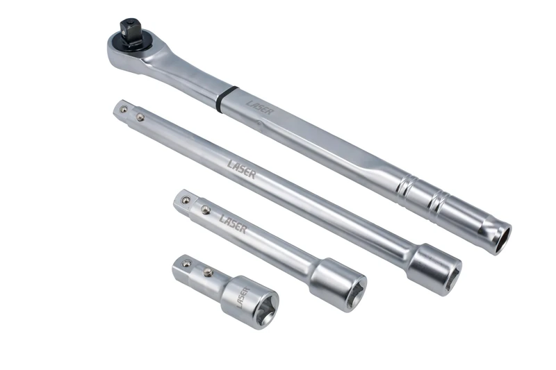 Laser 9054 Ratchet Handle 120 Teeth 3/4" D - Extra Long Leverage