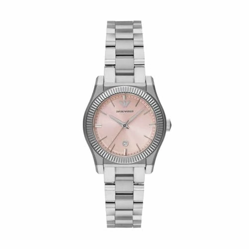 Emporio Armani Women's Analog Quartz Watch with Stainless Steel Strap AR11658