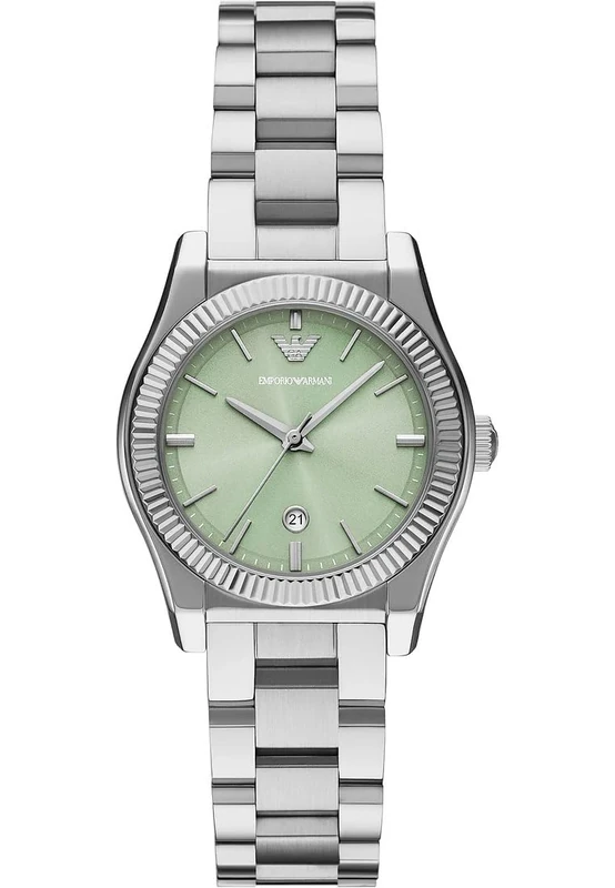 Emporio Armani Women's Analog Quartz Watch with Stainless Steel Strap AR11656