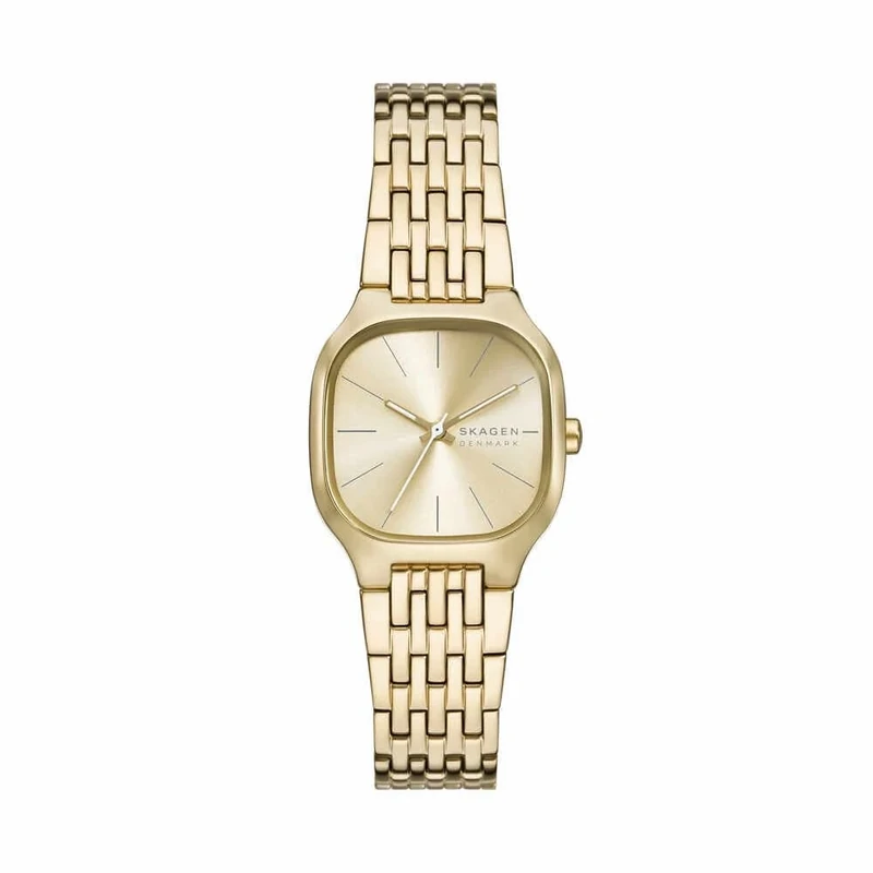 SKAGEN Mellem Lille Watch for Women, Quartz Three Hand Movement with Stainless Steel Strap